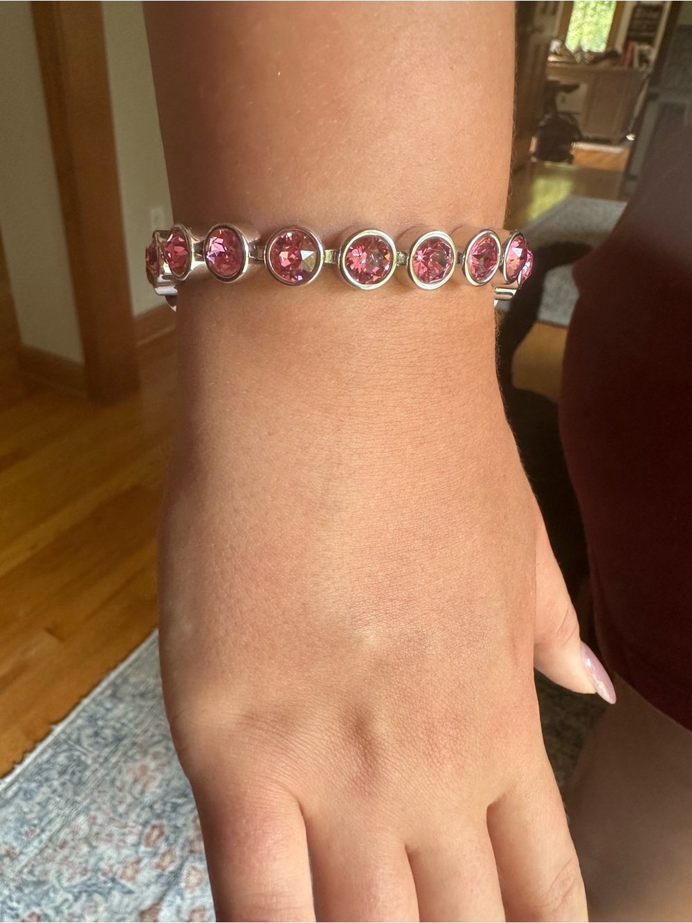 Touchstone Crystal Ice Bracelet in Pink Iris - Picture 3 of 8